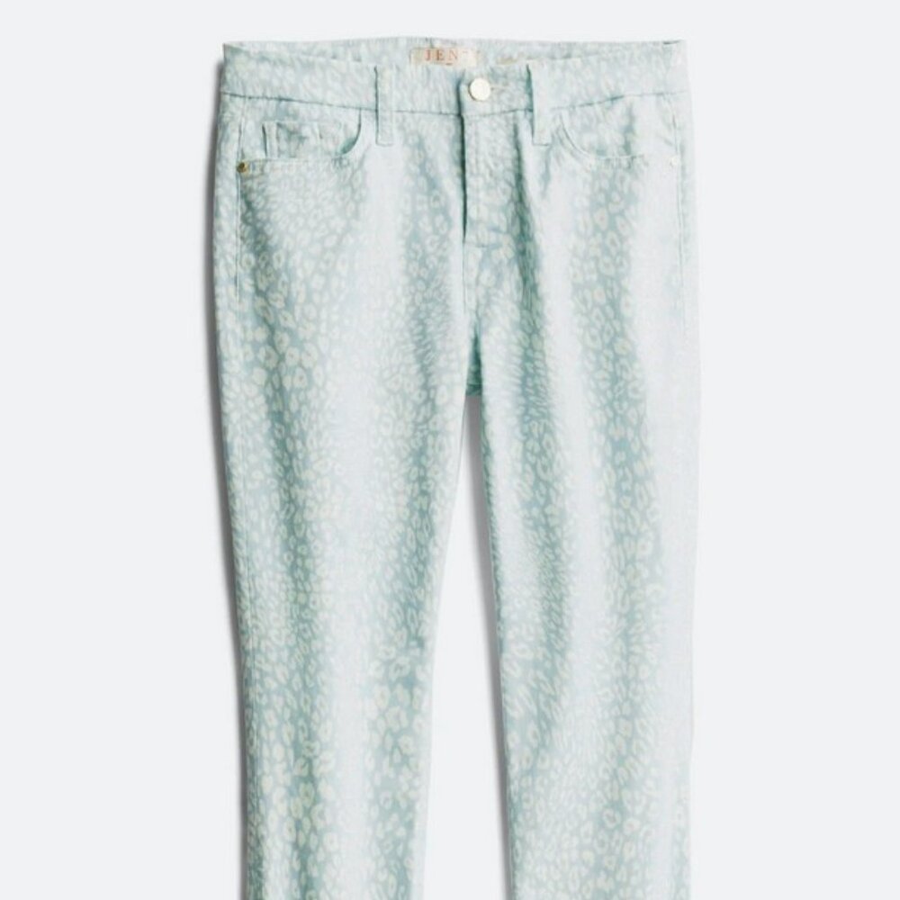 Printed Ankle Skinny Jean - Jen7 by 7 For All Mankind